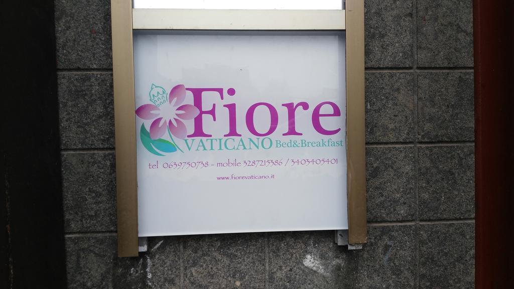 Fiore Vaticano B&B Roma Esterno foto